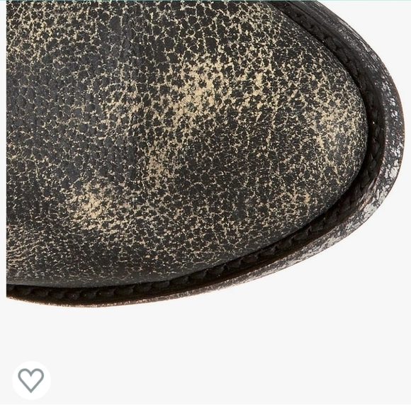 Old Gringo Black Distressed 10" Polo Razz Heel Cowboy Boots - Picture 16 of 16